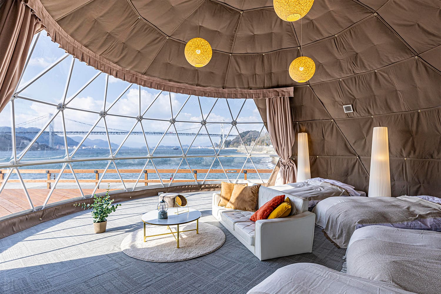 일본 남서부 최초 대현 더블 돔