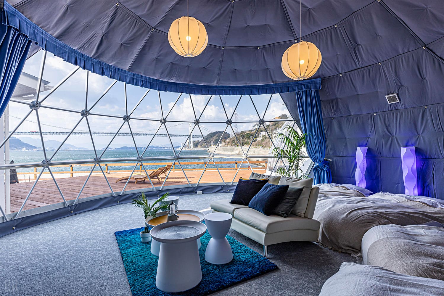 일본 남서부 최초 대현 더블 돔