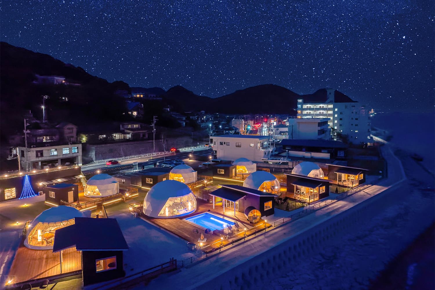 8종류의 돔형 텐트